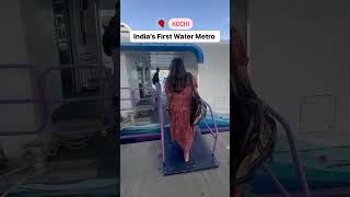 India’s First Water Metro