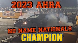 2023 AHRA NO NAME NATIONALS CHAMPION TORQUE RACING PRODUCTION #burnout