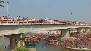 কান্তজিউ মন্দির থেকে দিনাজপুর রাজবাটী মন্দিরে রাধামাধব এর যাত্রা