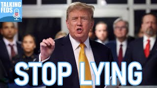 DEBUNKING Trump's LIE