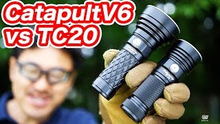 THRUNITE CatapultV6 vs TC20 ライト比較レビュー マック堺