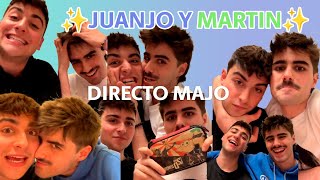 JUANJO and MARTIN live on INSTAGRAM  | 27 MARCH