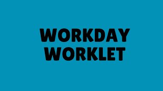 Workday HCM Tutorial | Workday Worklets | Workday HCM Tutorial for Beginners | Workday HCM