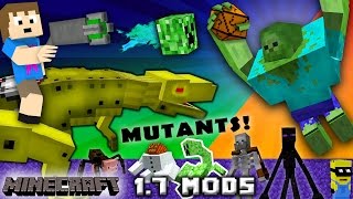CHASE PLAYS MINECRAFT:  Mutant Creatures & Robo Dinosaurs w/ Chance Cubes (1.7 Mods w/ Zootopia Fox)