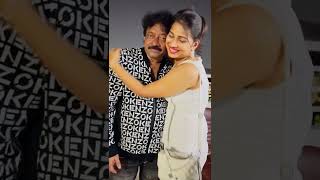 Bigg Boss Telugu 6 Actress Inaya Sultana with Ram Gopal Varma during RGV's birthday