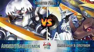 Digimon Card Rumble BT17 Ancient Garurumon vs Omegamon Top 8