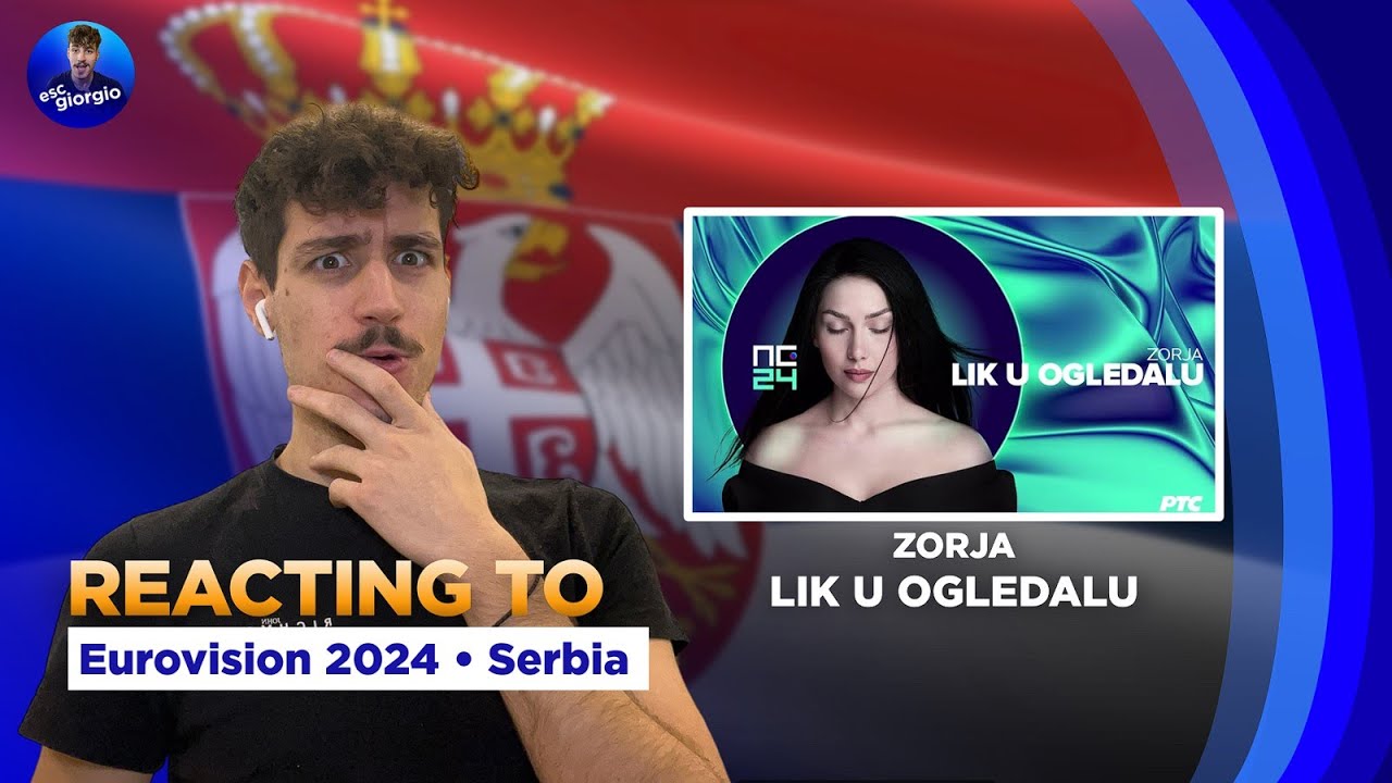 First Reaction To ZORJA "LIK U OGLEDALU" (Pze 2024/🇷🇸 Serbia Eurovision ...