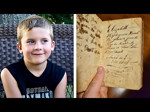 Boy Brings Grandma’s Book To Pawnshop, Expert Turn Pale When He Sees It