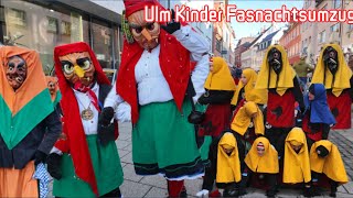 Ulm Kinderfasnachtsumzug 2025| Ulm Fasnachtsumzug 08.02. 2025