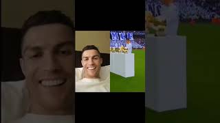 Cristiano Ronaldo Reacts #ronaldo #shorts