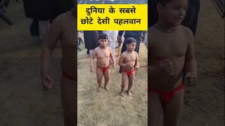 दुनिया के सबसे छोटे पहलवान Luv Kush #shorts