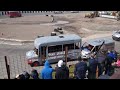 van banger crash @ warton stock car club.5th may 2019.