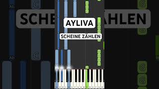 AYLIVA - Scheine zählen (Piano Tutorial) #tiktok