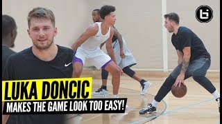 Luka Doncic Shows Off SMOOTH Game At Pro Open Run! Monta Ellis Still a MAJOR BUCKET!!