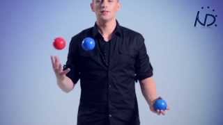 Juggling Tutorial - 3 Ball Reverse Cascade