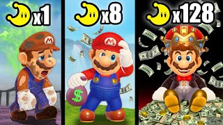 Mario Odyssey, but Every Moon = MORE MONEY...