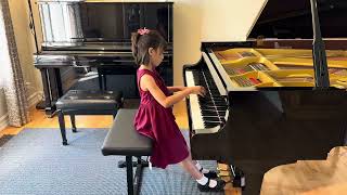 Emily 8 Years，Chopin Waltz in E minor op.post