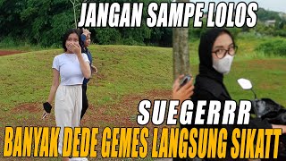 DEDE GEMES INI SANGAT GEMOY LAGI JOGGING AJAK KENALAN || MOTOVLOG