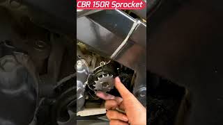 CBR 150R Sprocket #shorts #shortsfeed