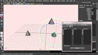 Maya script demo - conTools