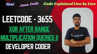 XOR After Range Multiplication Queries II | LeetCode 3655 | Java Code | Developer Coder