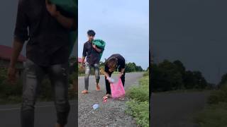 សង្រៀមកំពូលអ្នករើសអេតចាយ😂 #funny #duet #dance #comedy #memes #seventeen#comedy