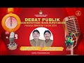 DEBAT PUBLIK CALON BUPATI DAN WAKIL BUPATI NGAWI PEMILIHAN TAHUN 2024