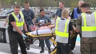 Mass casualty training at Naval Hospital Camp Lejeune provides critical training