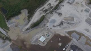 Wendling Quarries Flooding near Moscow, Iowa 9-28-2016