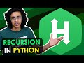 A SUPER COOL RECURSION PROBLEM!! - HackerRank Matrix Python Live Code
