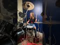 Scorpions - Rock You Like a Hurricane (Drummer Cam / Drum Cover) Done LIVE by Female Drummer #Shorts