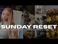 SUNDAY RESET | cleaning apartment, maintenance, new legos, planning, flowers +more! ft. sojos vision