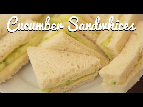 English Cream Tea: Cucumber Sandwiches - Crumbs English Cream Tea: Cucumber Sandwiches - Crumbs