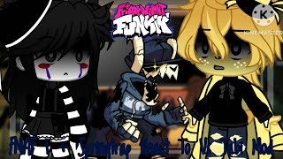 FNAF 1 + Springtrap React To Friday Night Funkin' Vs Tabi Mod || Gacha Club