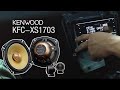 Original #kenwood KFC XS1703 #components #speakers Set (Midbass + Tweeters + Crossovers) For Cars