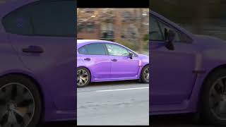 Gloss  PURPLE  SUBARU WRX