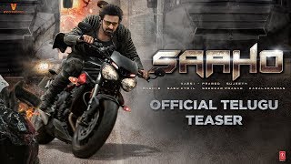 Saaho Official Teaser : Telugu | Prabhas | Shraddha Kapoor | Sujeeth | UV Creations | #SaahoTeaser