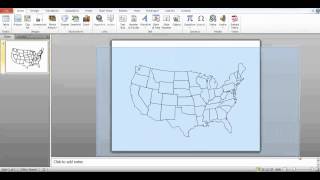How to Make a Printable Map in PowerPoint