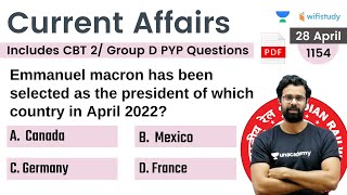 5:00 AM - Current Affairs Quiz 2022 by Bhunesh Sir | 28 April 2022 | Current Affairs Today