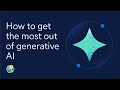 How to get the most out of generative AI | Elastic Snackable Series