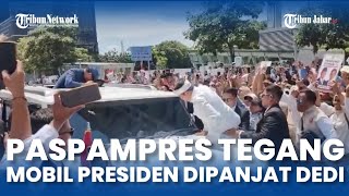 Reaksi Paspampres Prabowo saat Dedi Naik \u0026 Injak Mobil Maung Garuda RI 1 Presiden Prabowo Subianto!