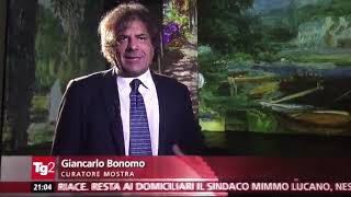 RAI TG 2 - 'IMPRESSIONISTI FRANCESI  - da Monet a Cézanne' a cura di Giancarlo Bonomo