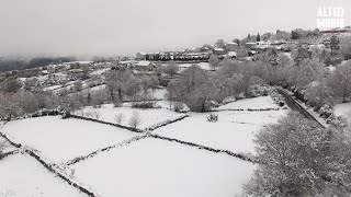 Melgaço coberto de neve nos pontos mais altos | Altominho TV