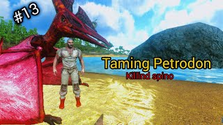 Ark survival evolved Taming Petrodon in Tamil|Funny gameplay 😂|#gaming #ark #arksurvivalevolved