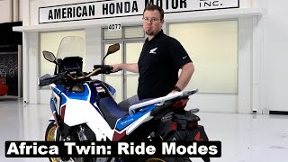 Africa Twin: Ride Modes