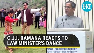 Law minister's dance gets Chief Justice of India's praise: 'Kiren Rijiju set Twitter on fire...'