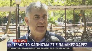 Απαγορεύεται το κάπνισμα στις παιδικές χαρές