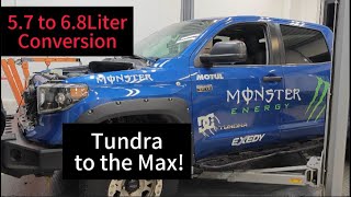 Toyota Tundra to its max - 6.8 Liter conversion of the 3UR engine!