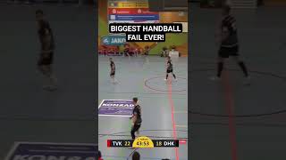 BIGGEST #handball FAIL? 😂😂 #viral #shorts