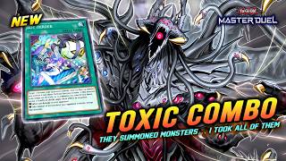 MOST TOXIC Hecahands Deck Steal Their ENTIRE MONSTER! [Master Duel]